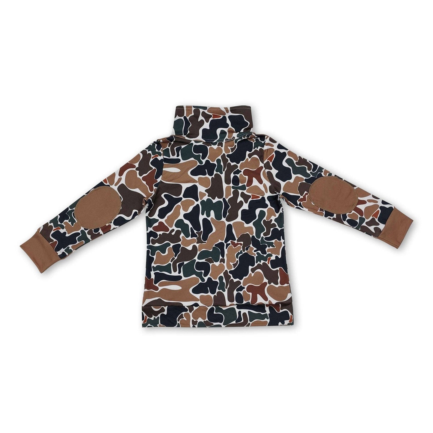 Camo 1/4 Zip Pullover