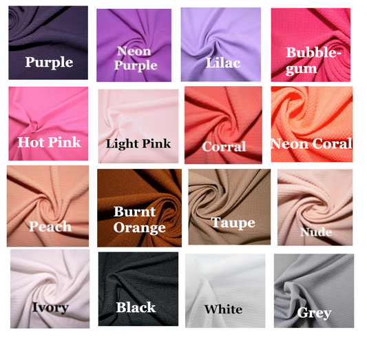 Various Solid Baby Bow Wrap