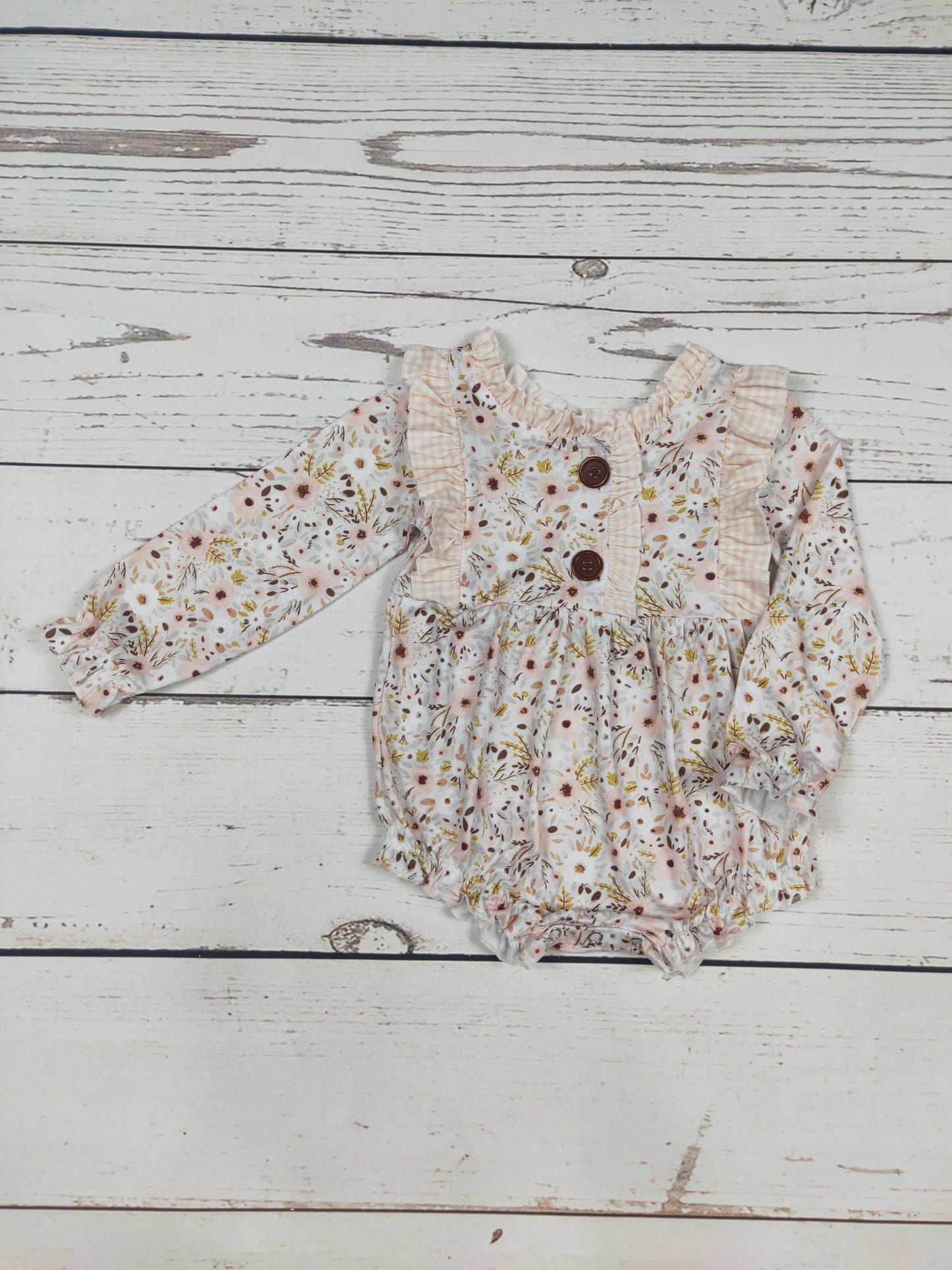 Flower Bubble Romper