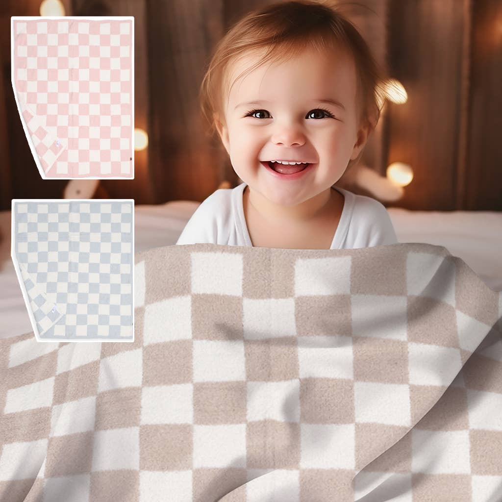 Checkered Pattern Blanket