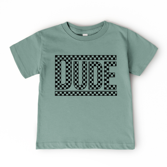 Dude | Boys Graphic Tee