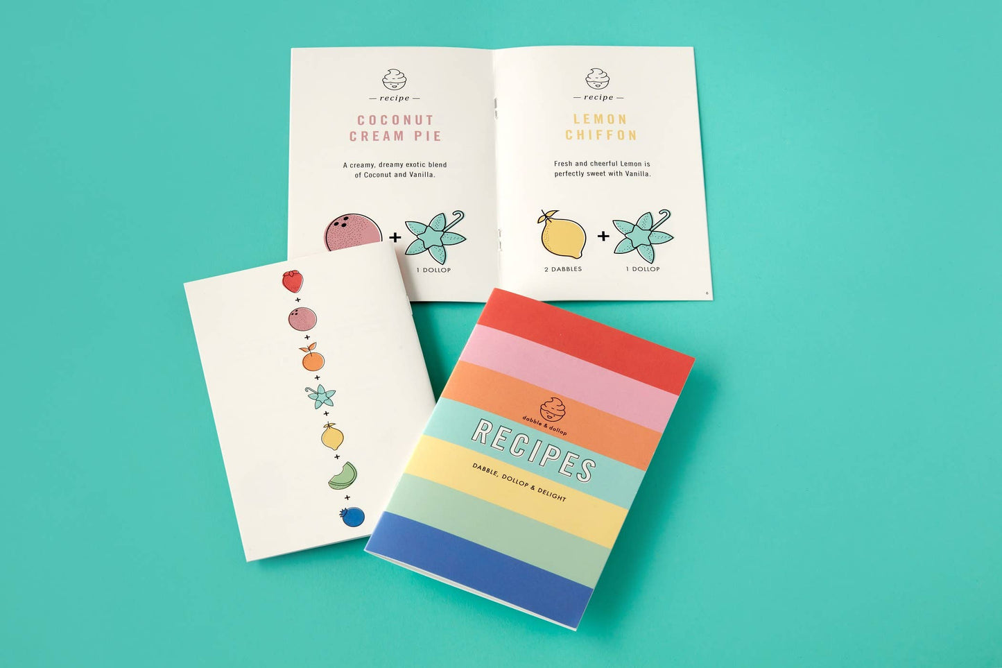 Dabble & Dollop Kids' Bath Recipe Booklet