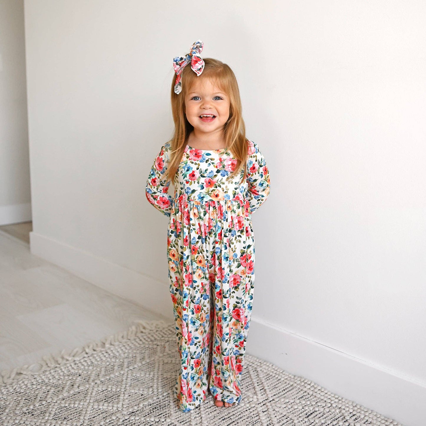 Floral Wide Leg Romper