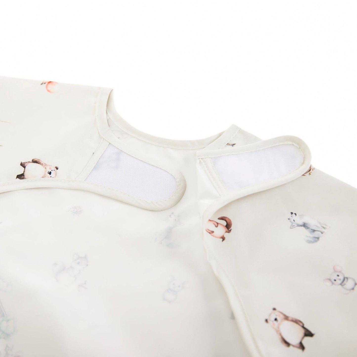Woodland Smock Bib for Baby & Toddler Long Sleeve