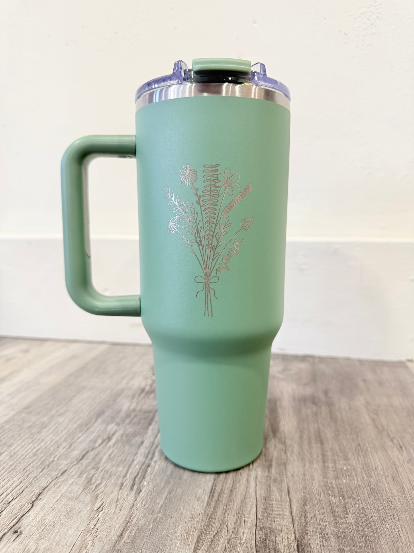 40 oz Mama Bouquet Tumbler