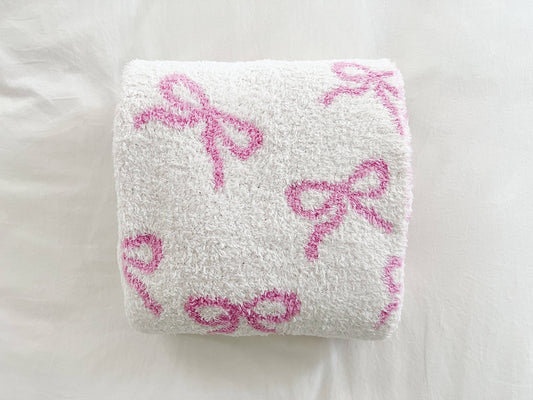 Bow Plush Blanket