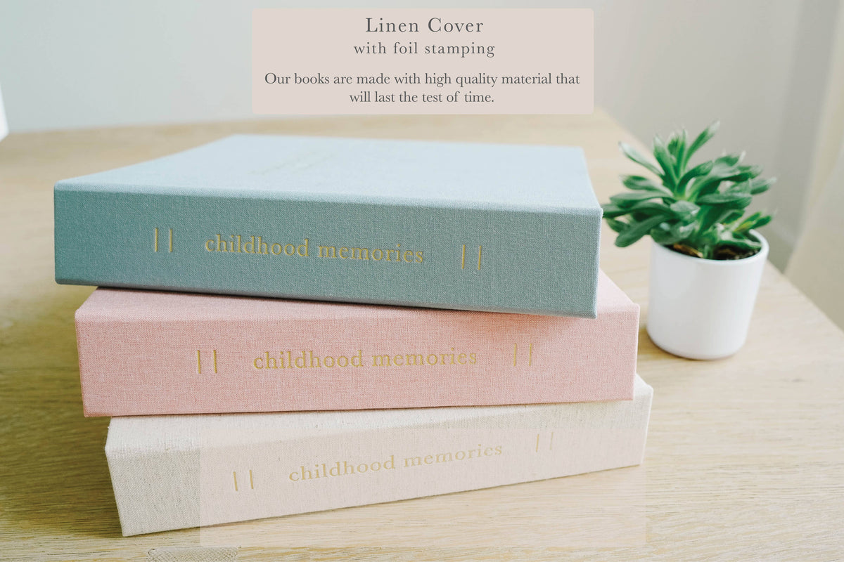 School Years Memory Book: A Childhood Keepsake Journal