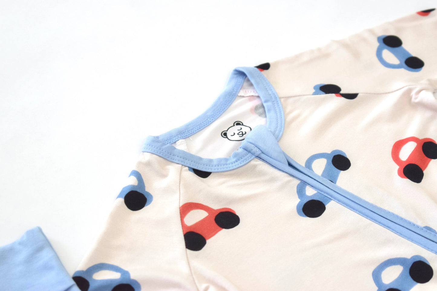 Toy Car Convertible Zip Onesie