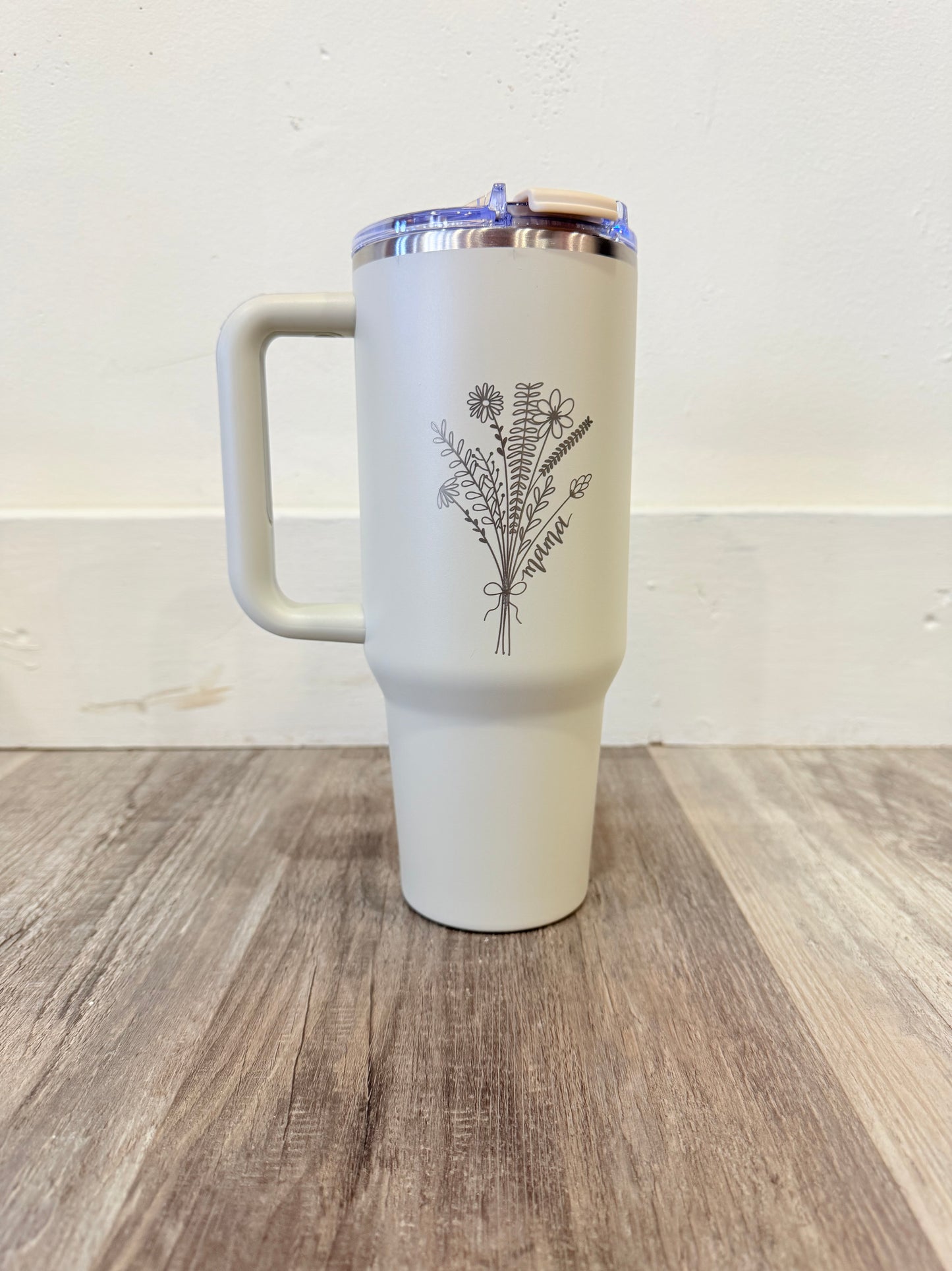 40 oz Mama Bouquet Tumbler