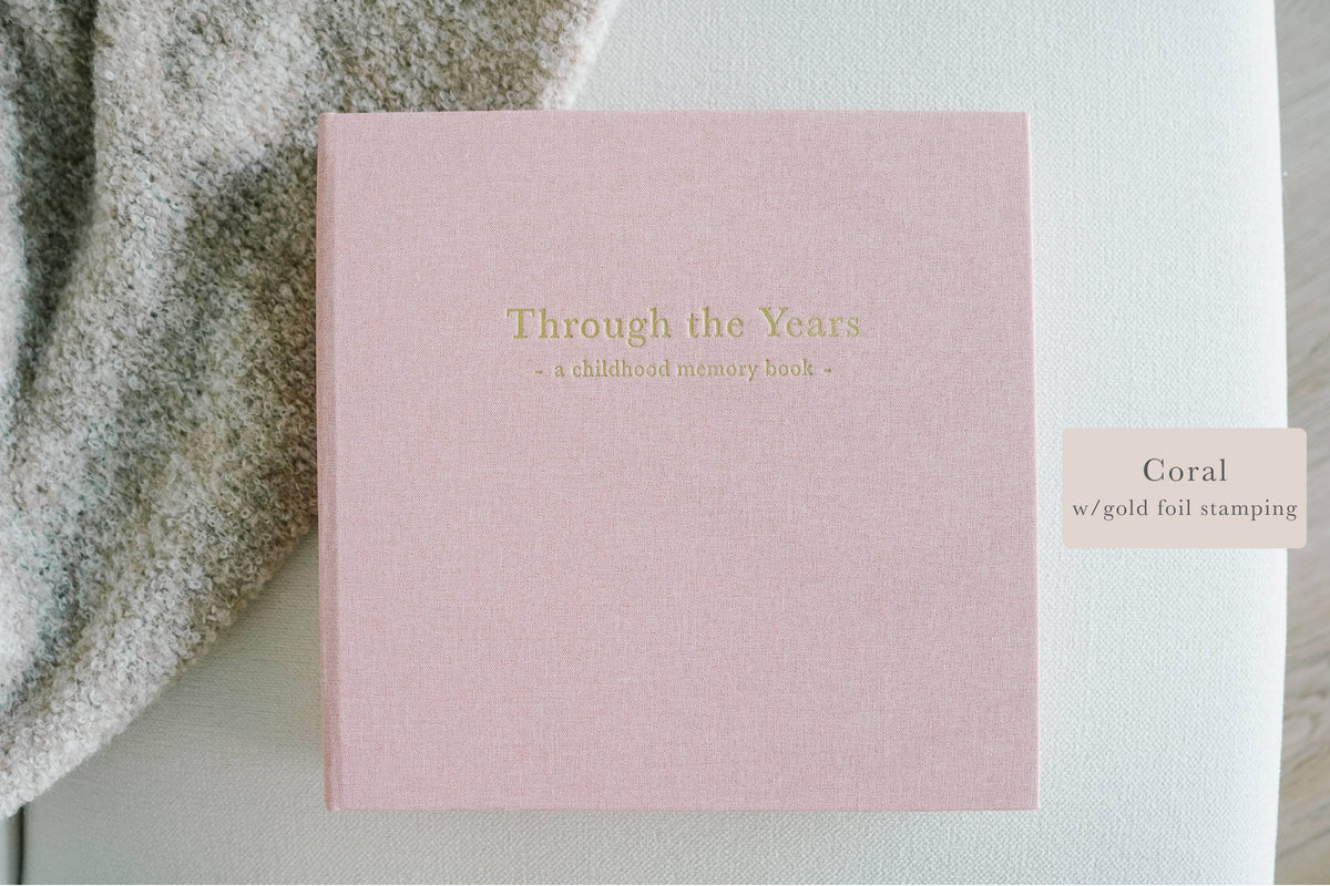 School Years Memory Book: A Childhood Keepsake Journal