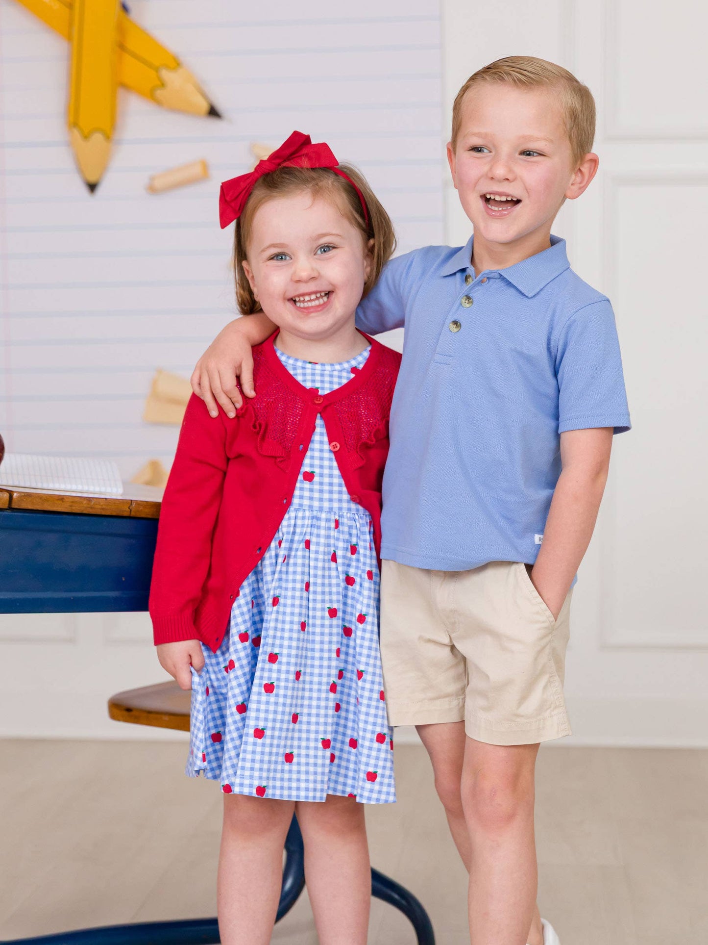 Boys Periwinkle Blue Pique Short Sleeve Polo Shirt
