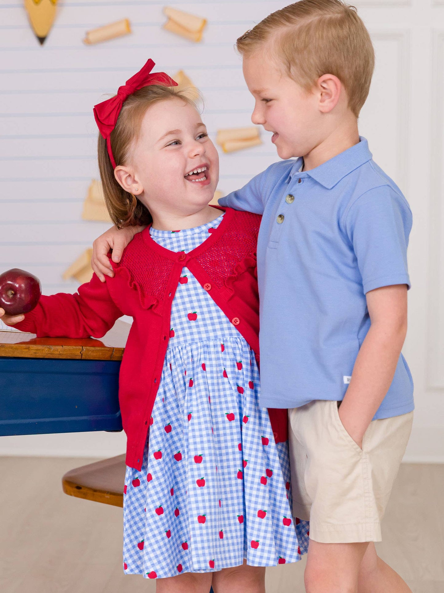Boys Periwinkle Blue Pique Short Sleeve Polo Shirt