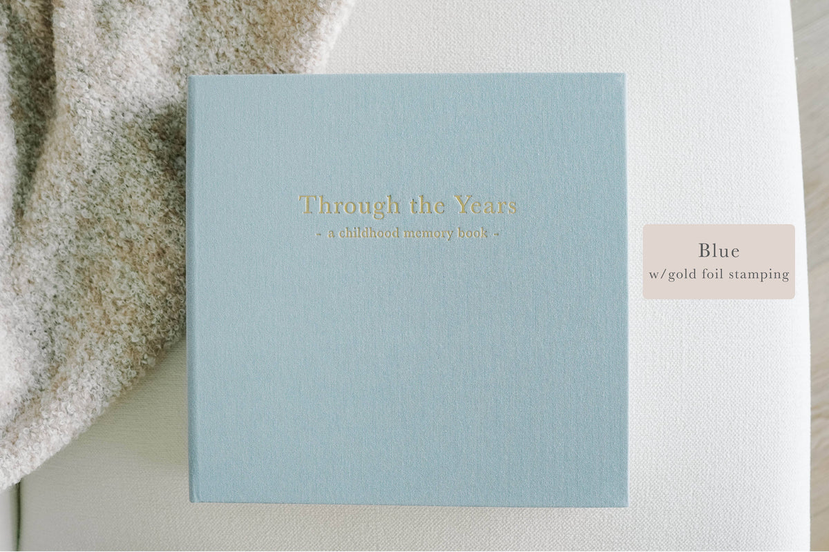 School Years Memory Book: A Childhood Keepsake Journal