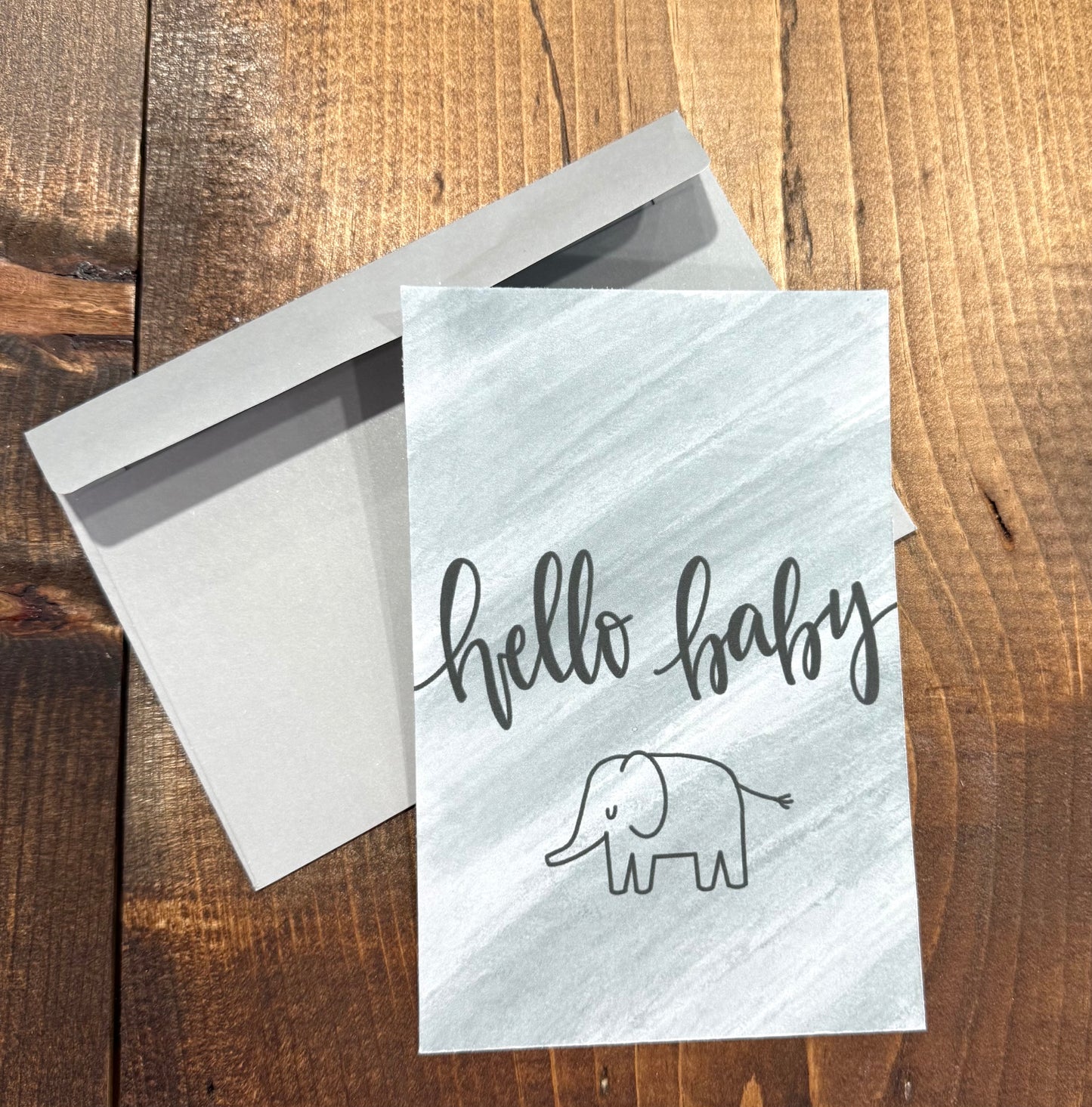 Hello Baby- Greeting Card