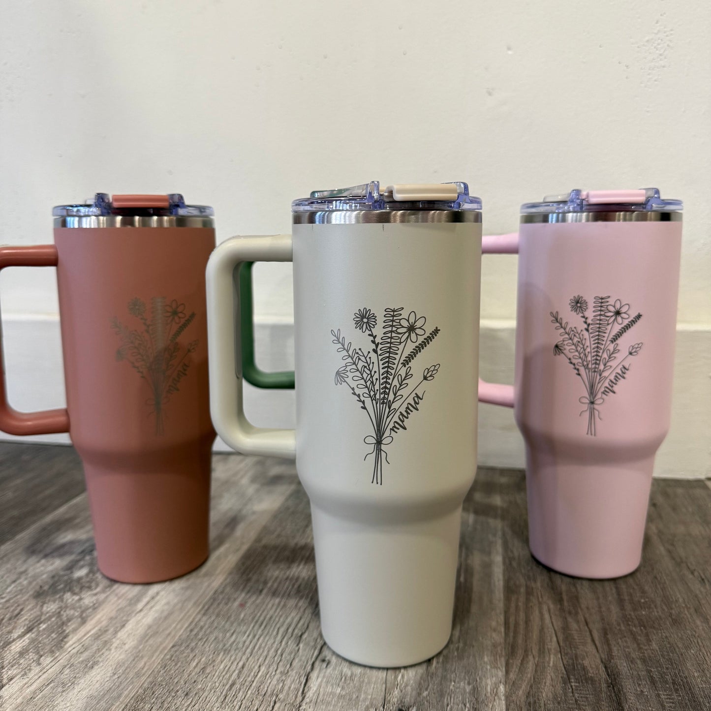 40 oz Mama Bouquet Tumbler
