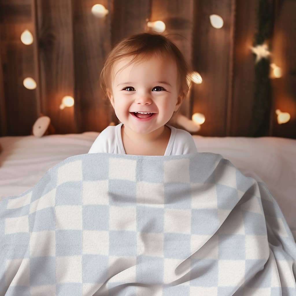 Checkered Pattern Blanket