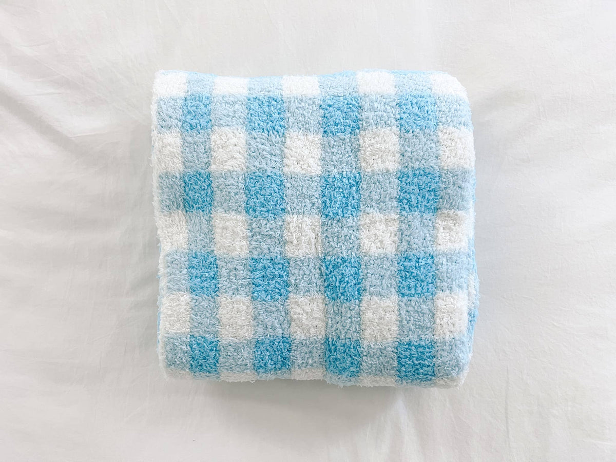 Gingham Plush Blanket