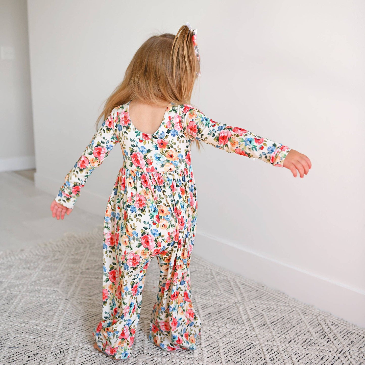 Floral Wide Leg Romper