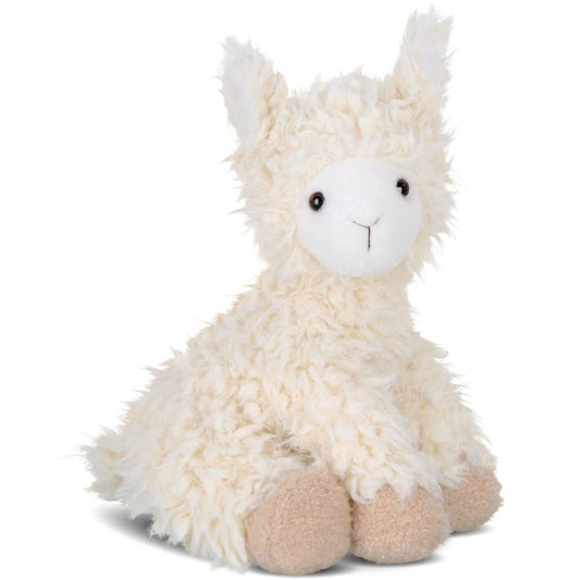 Fuzzy the plush Llama