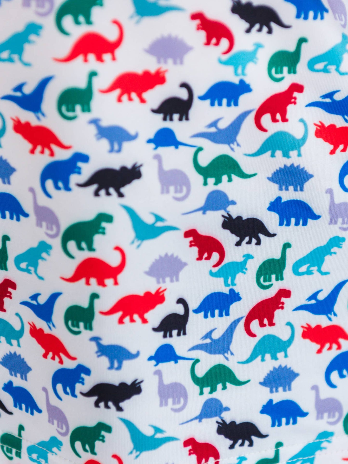 Boys Dino Roar Knit Short Sleeve Performance Polo