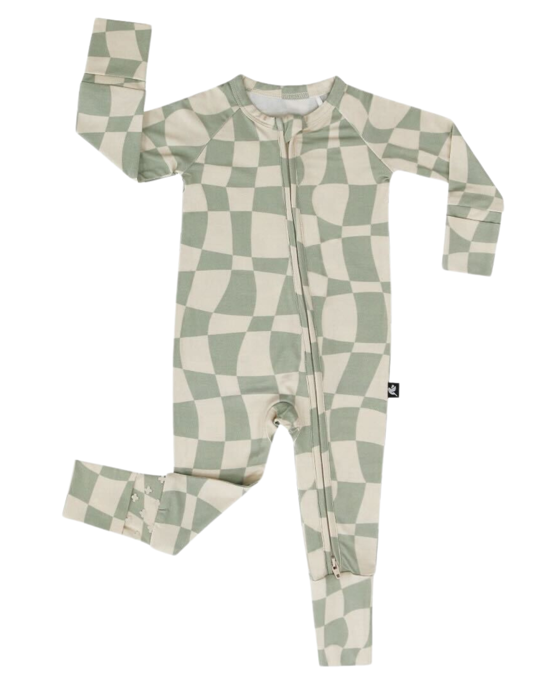 Wavy Checkers Convertible One Piece