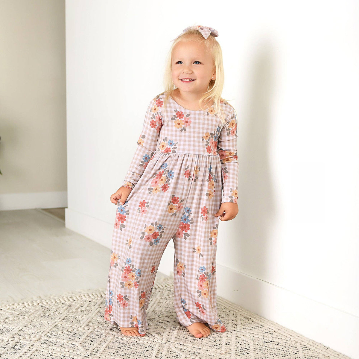 Callie Wide Leg Bamboo Romper