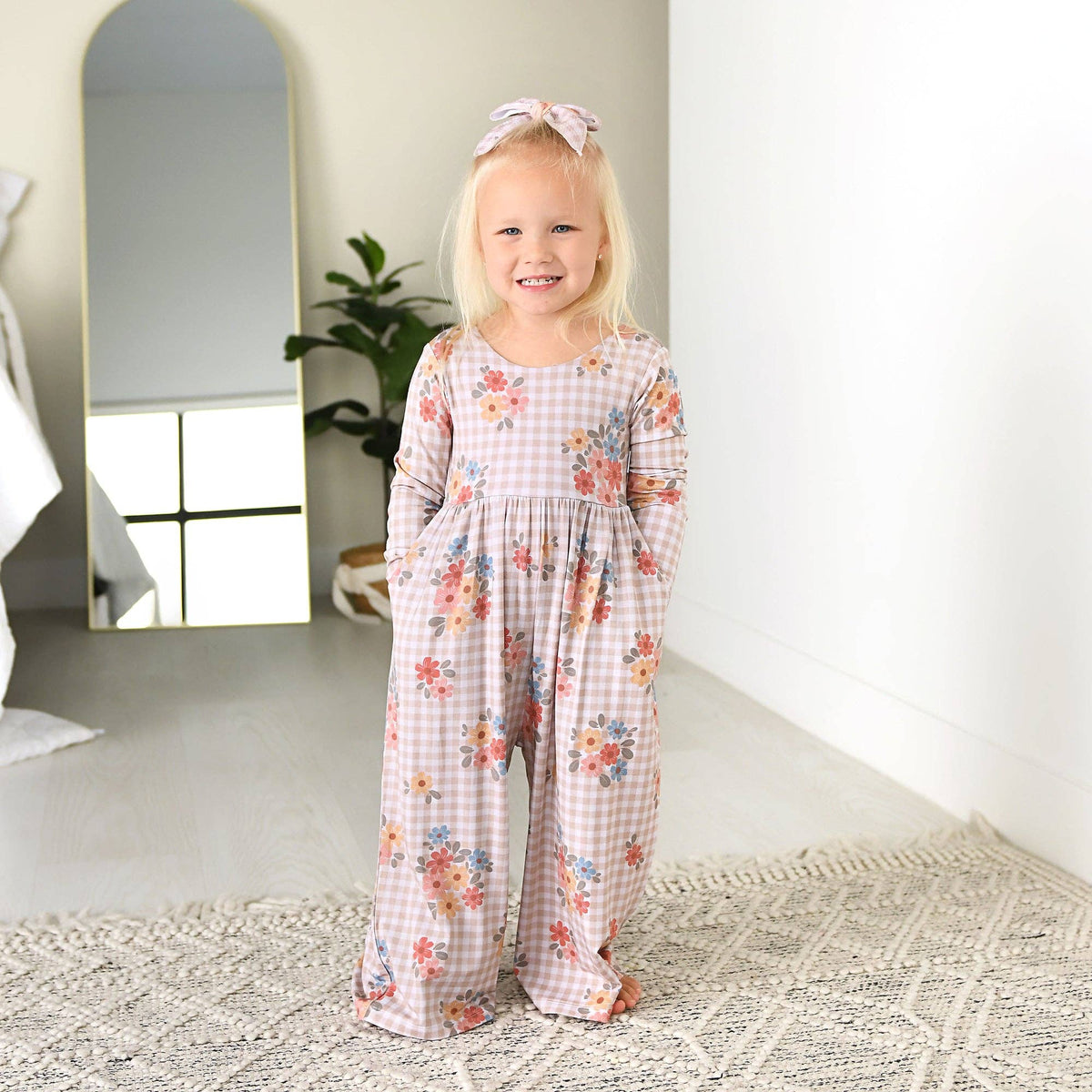 Callie Wide Leg Bamboo Romper
