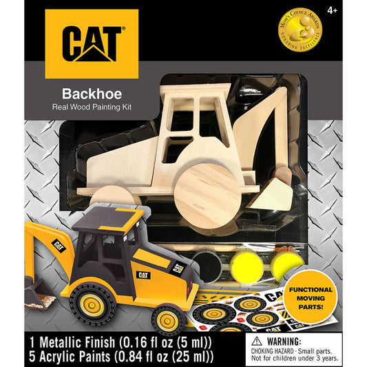 CAT - Cat Backhoe Wood Paint Kit
