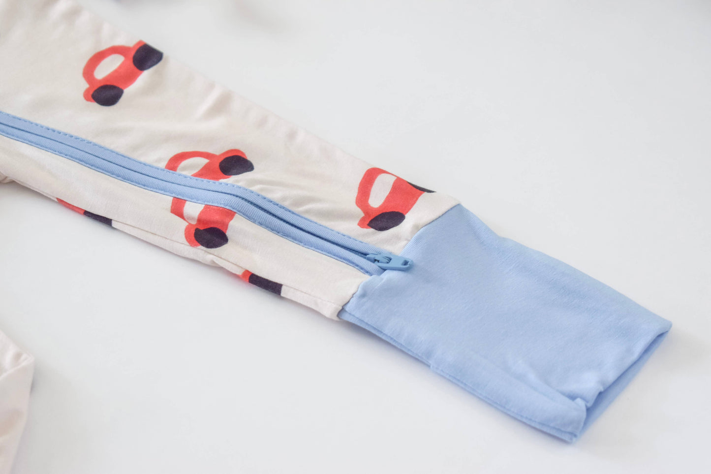 Toy Car Convertible Zip Onesie