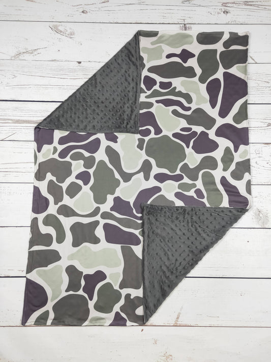 Baby Camouflage Print Blanket