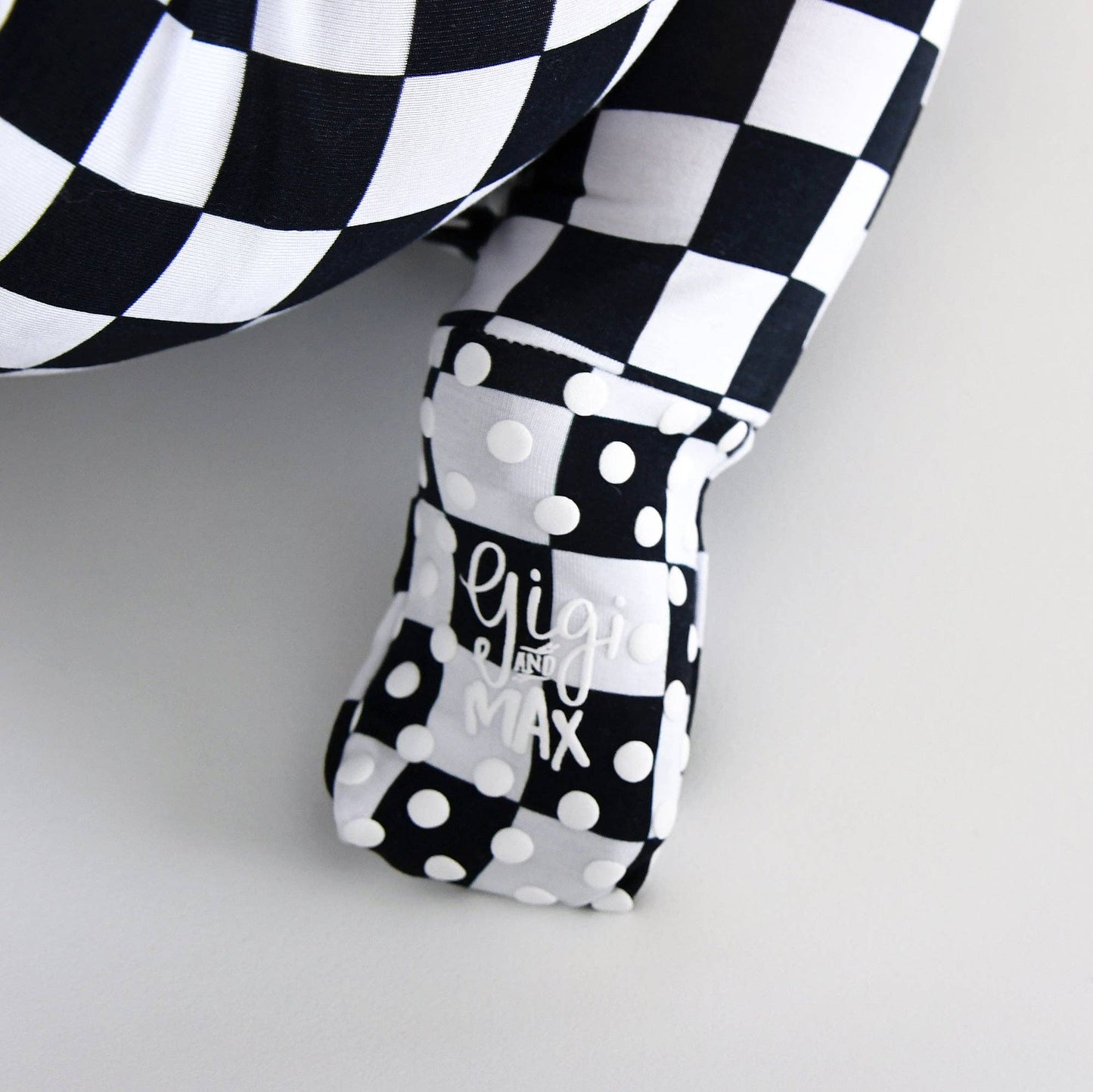 Black Checkered Bamboo Sleeper