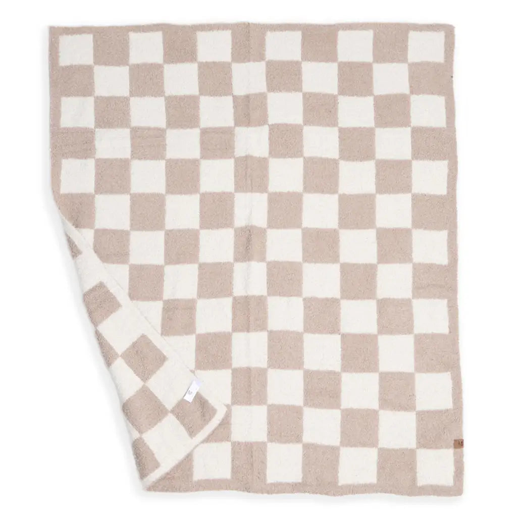 Checkered Plush Blanket