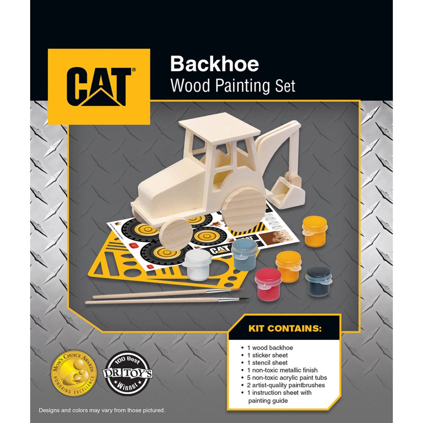CAT - Cat Backhoe Wood Paint Kit