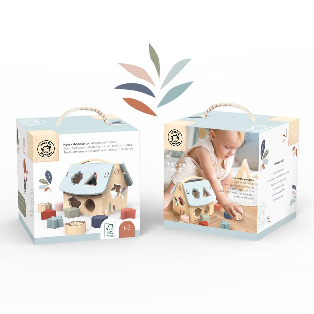 House Shape Sorter Set