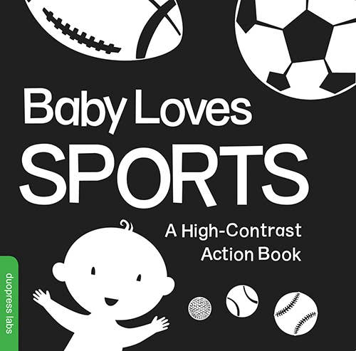 High Contrast Baby Loves Sports