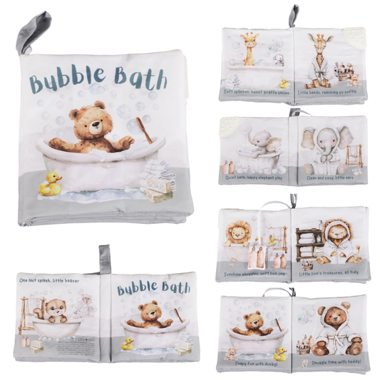 Bubble Bath – 10-Page Crinkle Cloth Book