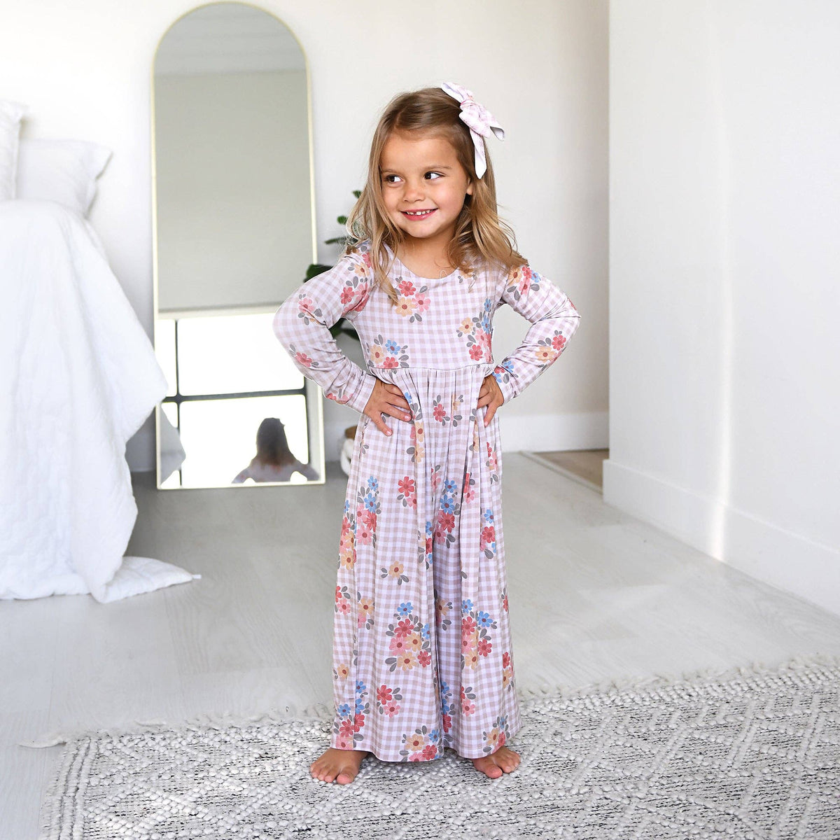 Callie Wide Leg Bamboo Romper